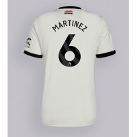 Fotbalové Dres Manchester United Lisandro Martinez #6 Alternativní 2024-25 Krátký Rukáv